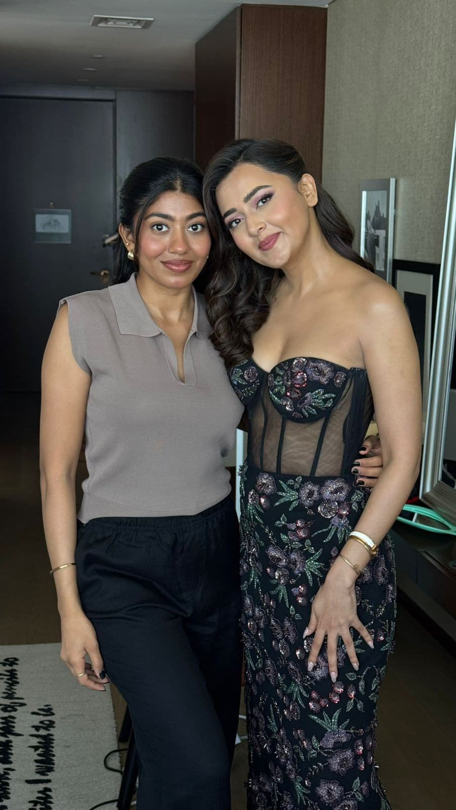 Celebrity evening glam makeup